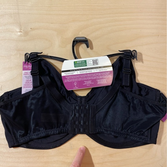 Fruit of the Loom “Fit for Me” Unlined Underwire Bra 42 DDDD (JK) — *USED* - Picture 8 of 11